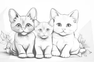 "Adorable cat PNG images showcasing feline charm and delight in high-quality graphics."