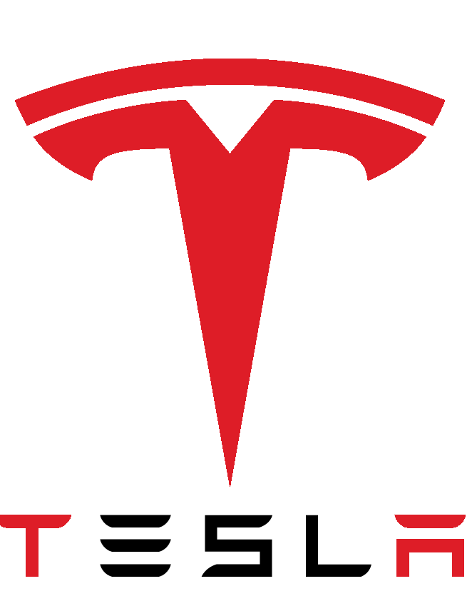 Tesla symbol - A circle with a stylized "T" inside.