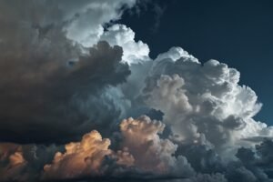 blue sky with clouds Background cloud sky