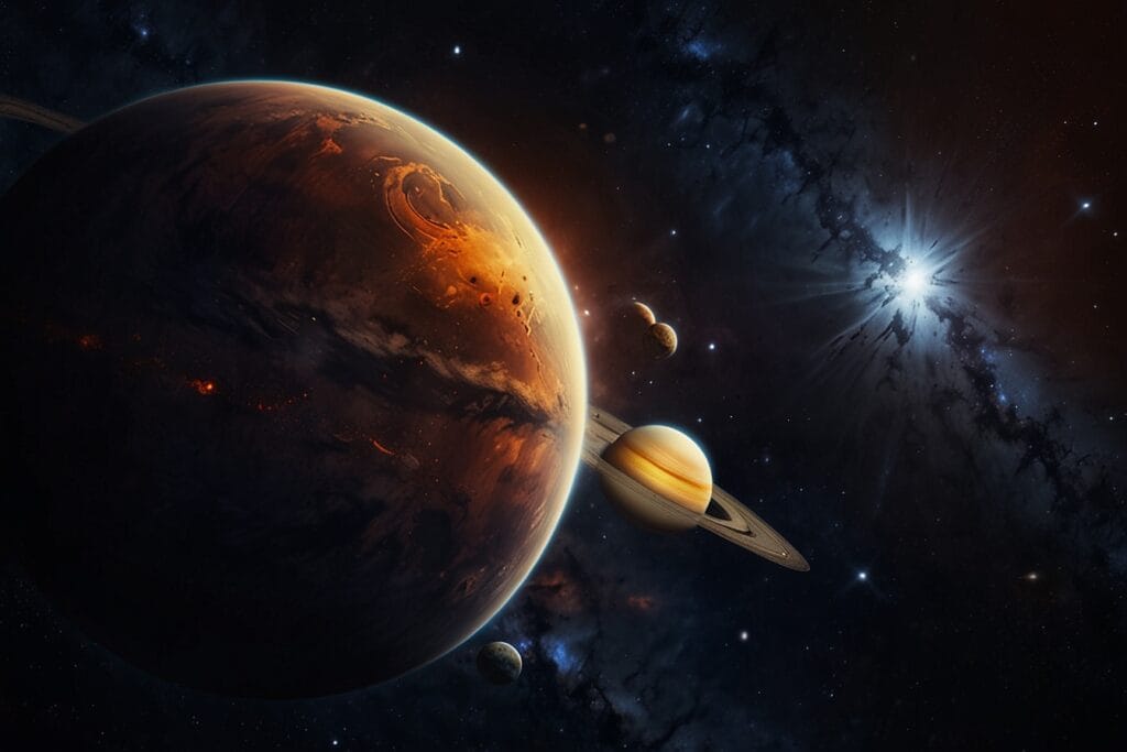 Unveiling the Majesty of Free Planet Images: A Journey Through the Cosmos A breathtaking view of planet Earth from space, showcasing its vibrant colors and natural beauty.