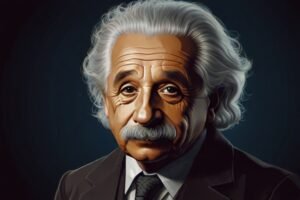 best image for Albert Einstein character illustration