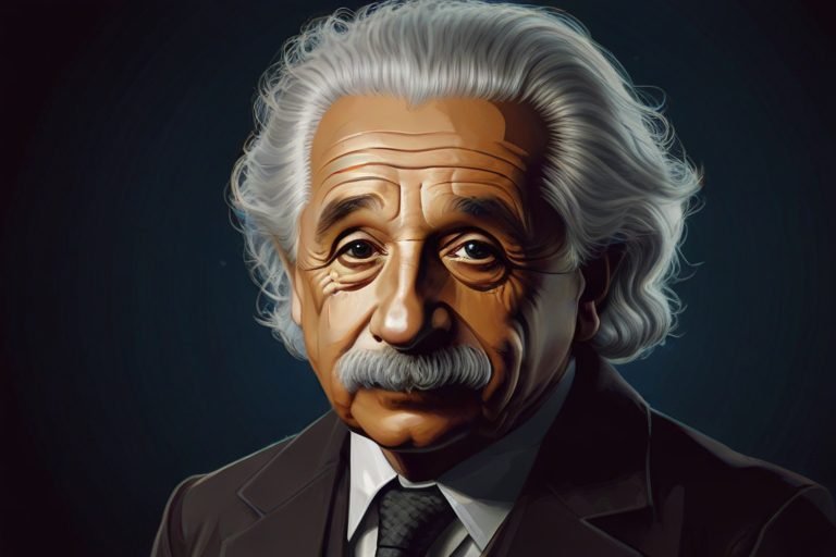 best image for Albert Einstein character illustration