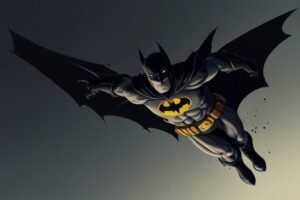 Batman 2024, an image showing the famous superhero