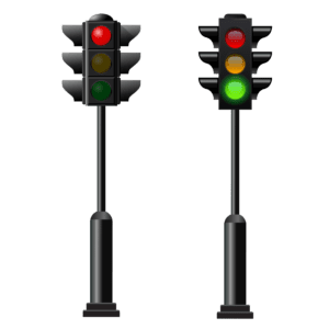 The best image of Traffic light icon