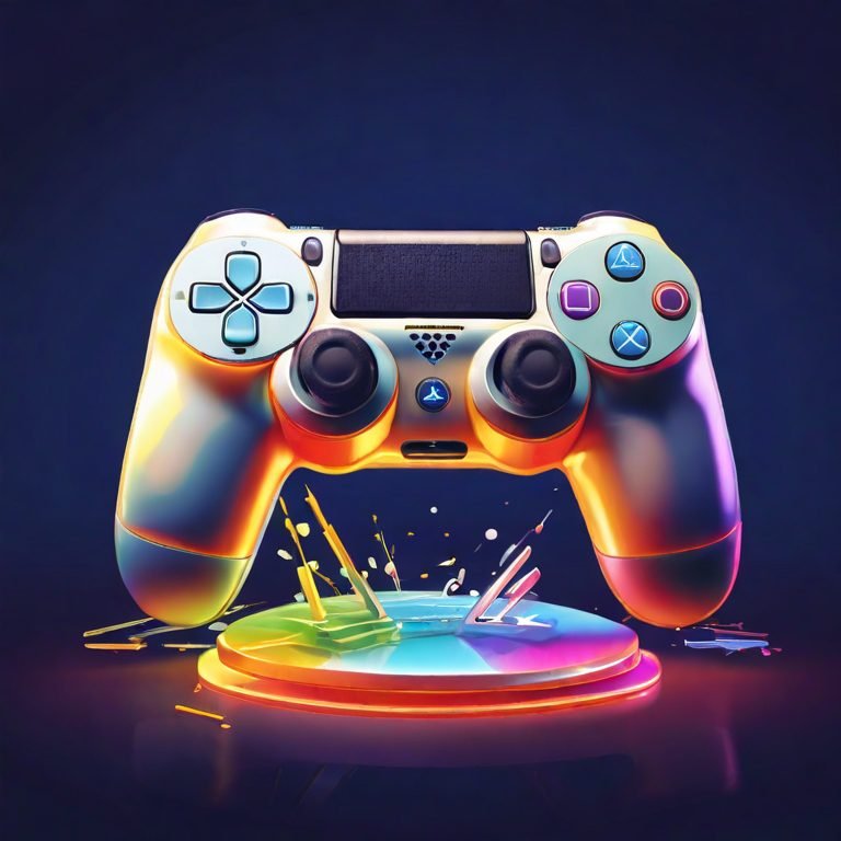 Colorful Playstation PS5 Controller Pairing Mode Shield