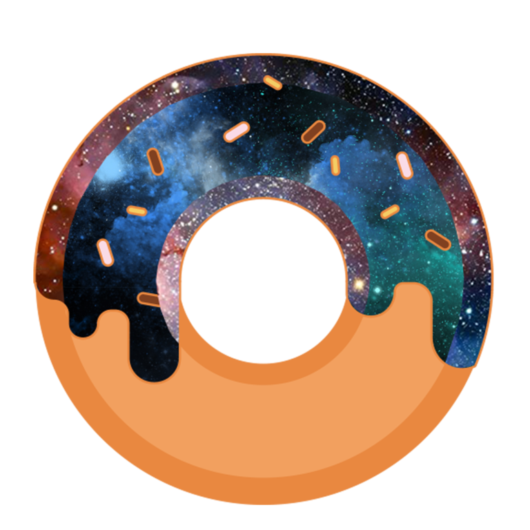 Amazing fantasy cosmic donuts design