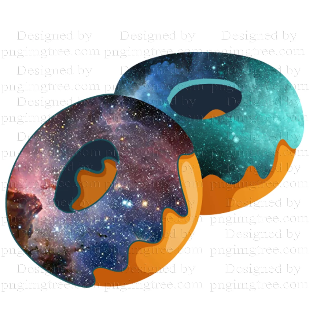Admiring this amazing photo of 2 sweet cakes and decorating them with sparkling galaxy shapes transports you to the wide world of space. Admiring this amazing photo of two sweet cakes and decorating them with sparkling galaxy shapes