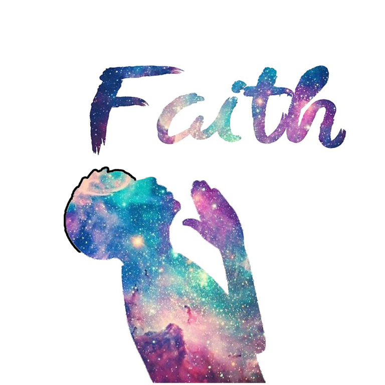 Faith,The spiritual meaning of faith awesome galaxy background filled design for faith belief in God, have faith in yourself download +100 for free.
