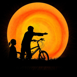 explore +30 Sunset or sunrise Nature outdoor portrait royalty-free stock illustration, Free download, Cycling , silhouette in sunrise or sunset, art of sunset or sunrise background, nature art awesome portrait sun village lifestyle ,daughter, brother, father ,sister and bike or bicycle.