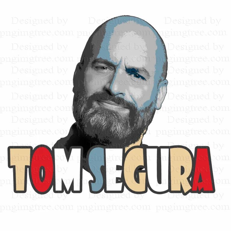 comedian Tom Segura, attractive colors, transparent png background.