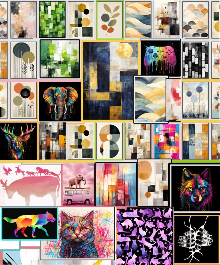 1500 artworks, Design POD & Abstract Art "Resell license ",Passive Income Opportunity ,Digital Products .