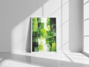 Abstract canvas wall art prints exclusive Green Abstract Canvas wall art print in full quality now! Premium High-Resolution Modern Decor – Instant Download & Print-Ready”