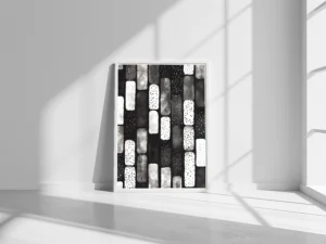 Black Decor Canvas: Elevate Modern Spaces with Bold Minimalism Black Decor Canvas Wall Art | Bold Modern Minimalist Prints – High-Resolution, Editable & Print-Ready