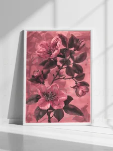 Vintage Floral Canvas: Timeless Botanical Charm for Modern & Classic Spaces,Vintage Floral Canvas Prints | Antique Botanical Wall Art – High-Resolution, Editable & Print-Ready Digital Download.