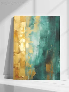 Framed Canvas Prints: Abstract Green Gold Canvas The Ultimate Guide to Elegant Wall Art (2025 Edition)