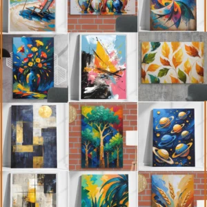 A bundle of artworks Instant Download Art Bundles