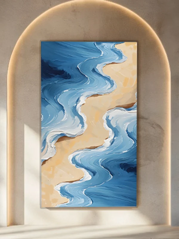 Beach Waves and Sands Canvas – Instant Download, Instant Coastal Vibes! - Image 5