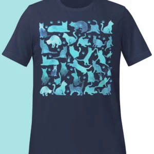 cute cat shirts for women, men and kids Cosmos Style - Unisex t-shirt