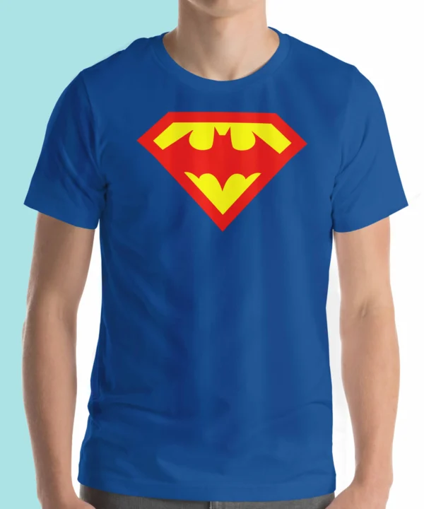 batman v superman logo t shirt gym t shirt- Unisex t-shirt