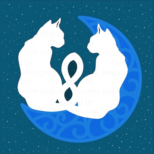 Cats in Space Aesthetic – High-Quality Artwork Printable Digital Download for Creators & Cat Lovers