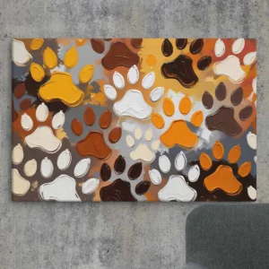 Paws Canvas Wall Art – Unique Pet Portraits Custom Dog Cat Paintings 2025