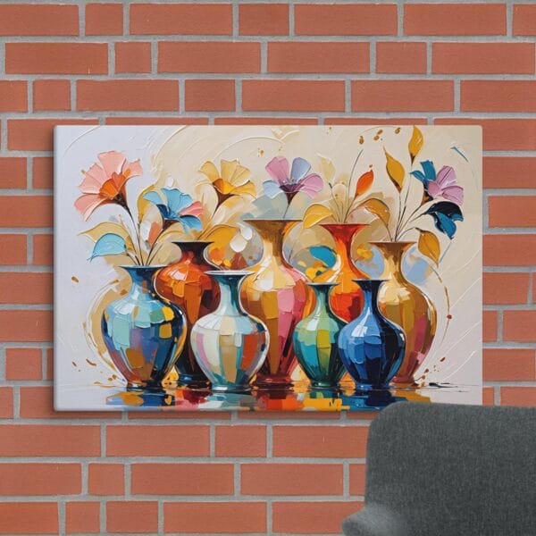 Extra Large Floral Canvas Wall Art – Hand-Stretched Botanical Beauty for Your Walls 2025 - Image 9