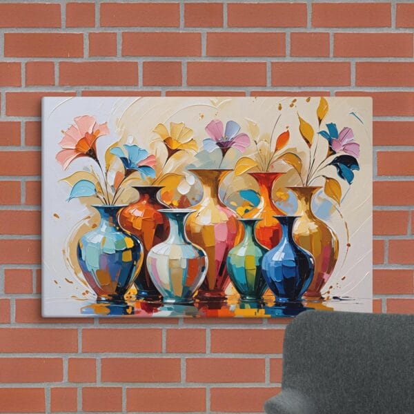 Extra Large Floral Canvas Wall Art – Hand-Stretched Botanical Beauty for Your Walls 2025 - Image 6