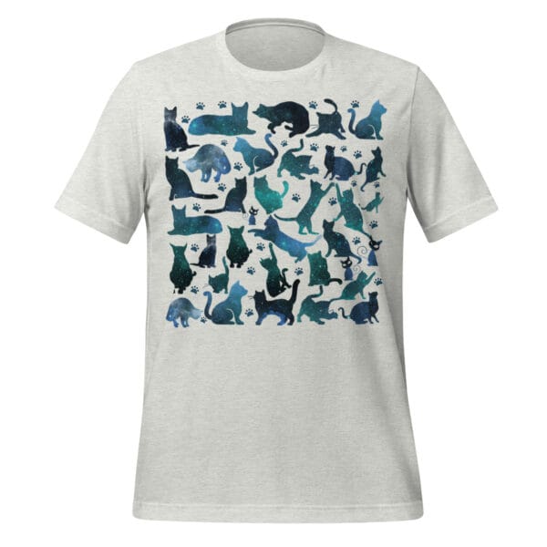 galaxy cat shirt - Unisex t-shirt - Galaxy cats Pattern - Image 11