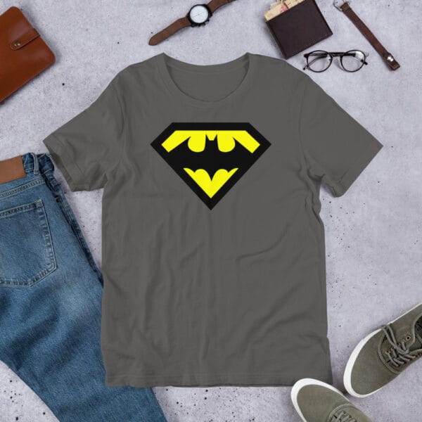 batman v superman logo t shirt  - Unisex t-shirt - Image 7