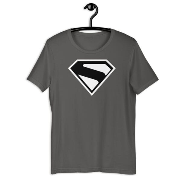 black on black superman shirt - Unisex t-shirt - Image 10