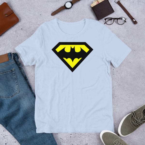batman v superman logo t shirt  - Unisex t-shirt - Image 9