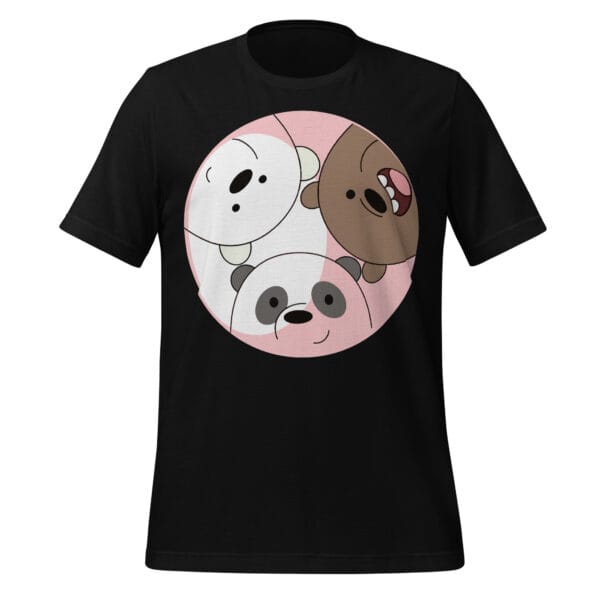 We Bare Bears T Shirt – Cute, Comfy & Totally Panda-monium! - Unisex t-shirt 2025 - Image 4
