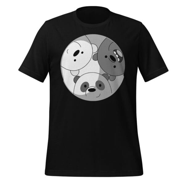 We Bare Bears Merch T-Shirt – Officially Cool & 100% Bear-ylicious! - Unisex t-shirt - Image 4