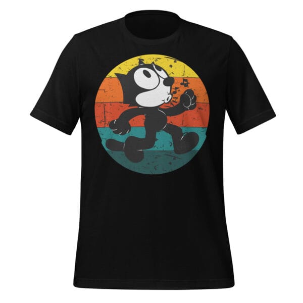 Felix Cat T Shirt : Vintage Cool & Unique Style! Unisex t-shirt 100% Prime Quality - Image 5