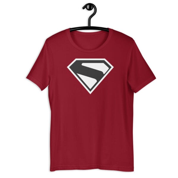 black on black superman shirt - Unisex t-shirt - Image 5