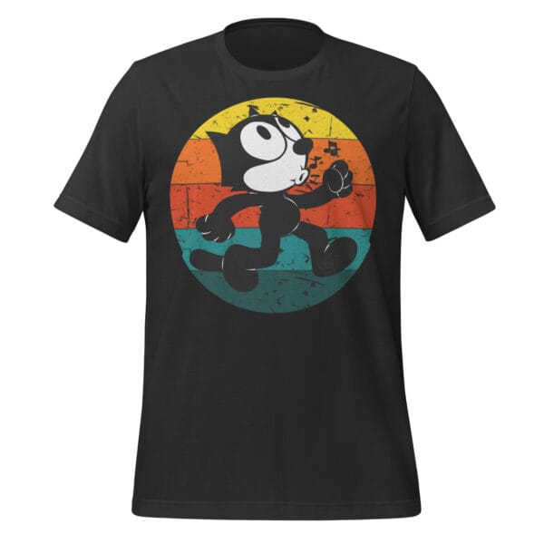 Felix Cat T Shirt : Vintage Cool & Unique Style! Unisex t-shirt 100% Prime Quality - Image 8