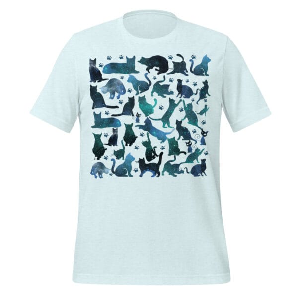galaxy cat shirt - Unisex t-shirt - Galaxy cats Pattern - Image 14