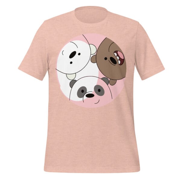 We Bare Bears T Shirt – Cute, Comfy & Totally Panda-monium! - Unisex t-shirt 2025 - Image 11