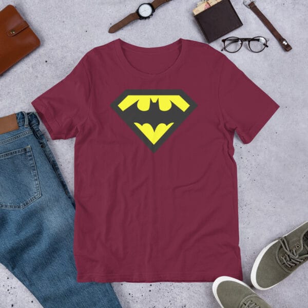 batman v superman logo t shirt  - Unisex t-shirt - Image 5