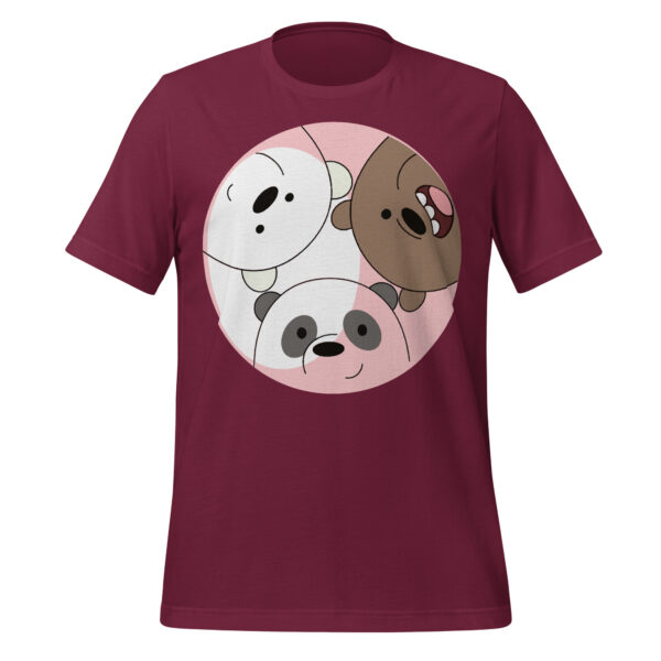 We Bare Bears T Shirt – Cute, Comfy & Totally Panda-monium! - Unisex t-shirt 2025 - Image 6