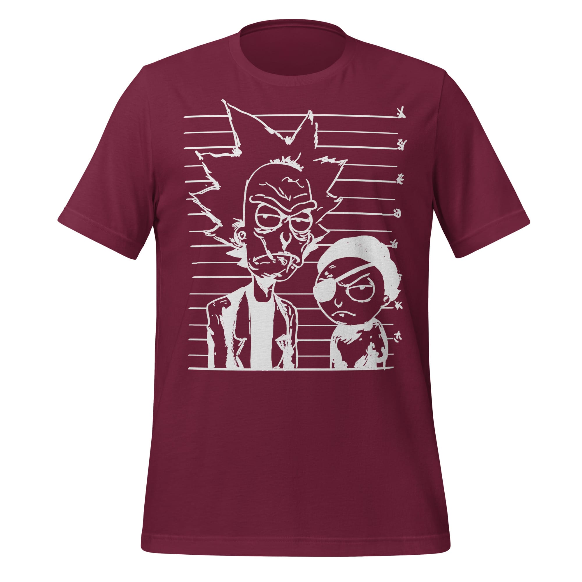 thumbnail image 2 of Rick And Morty Rick Lab Coat T-Shirt - Unisex Adult Graphic Tee With Front Print 2 of 9
