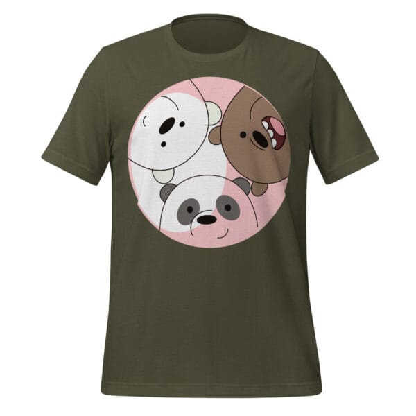 We Bare Bears T Shirt – Cute, Comfy & Totally Panda-monium! - Unisex t-shirt 2025 - Image 8