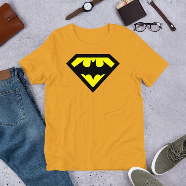 batman v superman logo t shirt  - Unisex t-shirt - Image 8