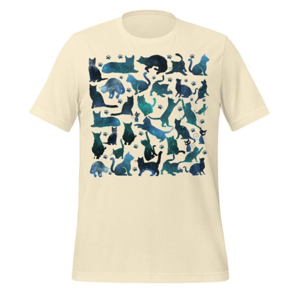 galaxy cat shirt - Unisex t-shirt - Galaxy cats Pattern - Image 12
