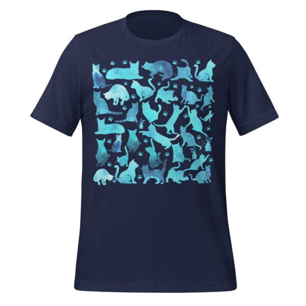 cute cat shirts for women, men and kids Cosmos Style  - Unisex t-shirt - Image 2