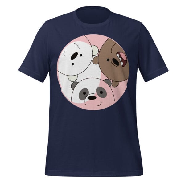 We Bare Bears T Shirt – Cute, Comfy & Totally Panda-monium! - Unisex t-shirt 2025 - Image 5