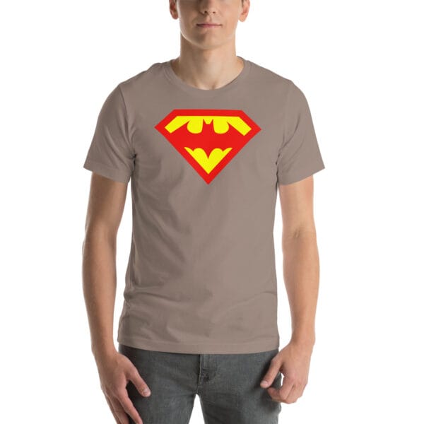 batman v superman logo t shirt gym t shirt- Unisex t-shirt - Image 10