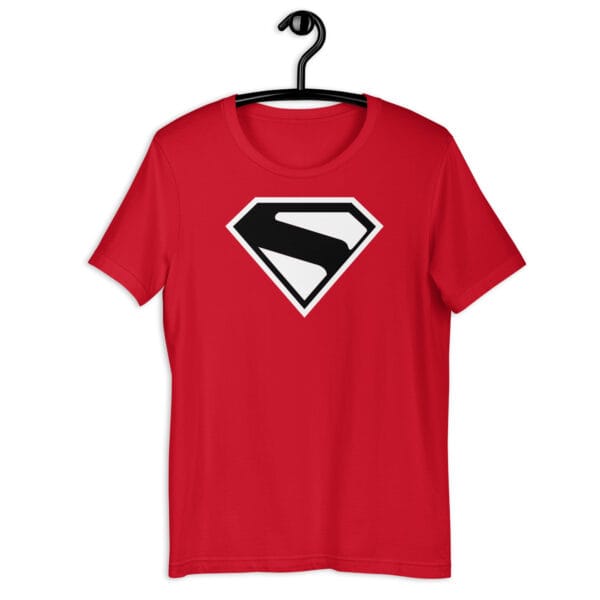 black on black superman shirt - Unisex t-shirt - Image 7