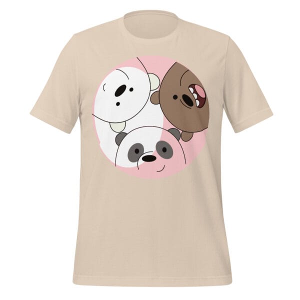 We Bare Bears T Shirt – Cute, Comfy & Totally Panda-monium! - Unisex t-shirt 2025 - Image 13