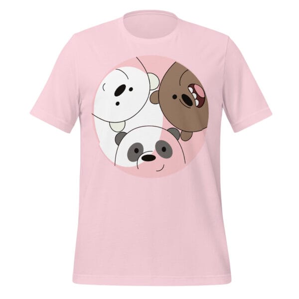We Bare Bears T Shirt – Cute, Comfy & Totally Panda-monium! - Unisex t-shirt 2025 - Image 3